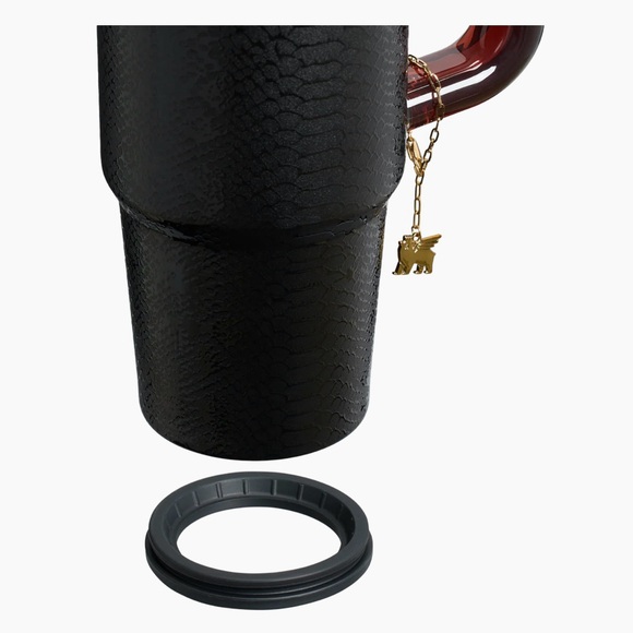 Black Snakeskin NEW NEVER OPENED Stanley Quencher 30 oz - Picture 5 of 9